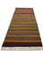 El Dokuma Yahyalı Yün Kilim 0470 - Yeni - Çok Renkli 2