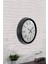 Zentime 40 cm Siyah Şık Duvar Saati 4