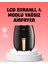 Bfs 2400W Güçlü Airfryer 6l Yağsız Sağlıklı Pişirici LCD Dokunmatik 1