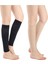 Ultra Ince Baldır ve Diz Isıtıcıları, Erkek Kadın Bacak, Ayak Bileği Dirsek Destekli Spor Çorapları (2 Set) (Yurt Dışından) 1