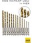 Bfs Hss Matkap Ucu 1/4 Hex 13 Parça Hss Tungsten Karbür Matkap Uç 1.5-6.5mm Titanyum 1
