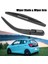 Peugeot 107 Citroen C1 Toyota Aygo Için Yeni Arka Ön Cam Silecek Kolu ve Bıçak Seti (Yurt Dışından) 4