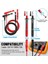 25PCS Multimetre Test Kuaftakları Kit Değiştirilebilir Timsah Klipsleri Tel Delici Problar Timsah Klipsleri (Yurt Dışından) 4