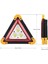 Bfs Reflektör Işıklı Ikaz Lambası Şarjlı Çok Fonksiyonlu Işıklı Üçgen Reflektör 5