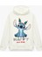 Kapşonlu Uzun Kollu Lisanslı Stitch Baskılı Oversize Şardonlu Yılbaşı Sweatshirt 3