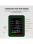 Toplam Akıllı Wifi Hava Kalitesi Sensörü Koruma Çok Fişli Koruyucu Co2/tvoc/hcho/pm2 5/sıcaklık/nem Siyah (Yurt Dışından) 1