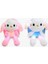Işıklı Peluş Oynar Kulaklı My Melody ve Cinnamoroll Sırt Çantası 2