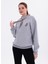 Kadın Fular Detaylı Tokalı Oversize Sweatshirt 1