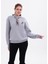 Kadın Fular Detaylı Tokalı Oversize Sweatshirt 6