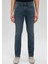 Marcus Mavi Pro Koyu Puslu Mavi Jean Pantolon 0035185210 15