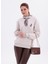 Kadın Fular Detaylı Tokalı Oversize Sweatshirt 1