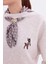 Kadın Fular Detaylı Tokalı Oversize Sweatshirt 2