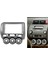 Araba 9inch 2din Stereo Ses Fasya Audio DVD Panel Çerçeve Çerçeve Kurulum Trim Sol Tekerlek Honda Fit City Jazz 2006 (Yurt Dışından) 4