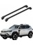 Dacia Duster 2018–2024 Uyumlu Trs-1 Kilitli Sistem Ara Atkı Tavan Barı Siyah (2 Adet) 1
