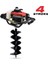 Gardenpro 114F Çift Helezonlu 4 Zamanlı Toprak Burgu Makinası 1