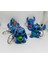 Stitch Figürlü Sert Plastik Karışık Model 2 Adet Anahtarlık 1