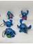 Stitch Figürlü Sert Plastik Karışık Model 2 Adet Anahtarlık 2
