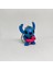 Stitch Figürlü Sert Plastik Karışık Model 2 Adet Anahtarlık 3