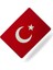 Türk Bayrak'lı Oto Torpido Üstü Peluş Halı / Torpido Üstü Kaydırmaz Ped / Oto Ayna Askısı / Çeki Ipi 4