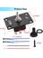 3x Rocker Geçiş Anahtarları Anlık 6 Pin 3 Konum (Açık) -Off- (Açık) Yukarı/aşağı Polarite Ters Anahtarı Panel ile (Yurt Dışından) 4