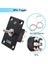 2x Rocker Geçiş Anahtarları Anlık 6 Pin 3 Konum (Açık) -Off- (Açık) Yukarı/aşağı Polarite Ters Anahtarı Panel Kablo Kapağı (Yurt Dışından) 5