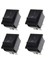 4x Ac 250V 16A 4 Pin Açık/kapalı G/ç 2 Konum Dpst Snap Tekne Rocker Switch 28X21MM (Yurt Dışından) 1