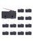 20PCS Ac 125V 250V 5A Spdt 3 Pimli Anlık Plastik Mikro Sınır Anahtarı Siyah+Gümüş (Yurt Dışından) 1