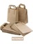 27X16X29 Düz Saplı 70GSM Recycle Kraft Kağıt Poşet/hediye Poşeti 250 Ade 1