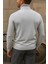 Erkek Premium Boğazlı Gri Triko Kazak 5