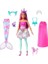 ™ Dreamtopia Bebek ve Aksesuarlar Barbie Bebek ve Evcil Hayvanları, Kıyafetli Bebek, Deniz Kızı Kuyru... + 2 Barbie Oyuncağı 1