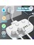 Akım Korumalı 2’li Ayrı Anahtarlı Priz, 2x Priz, 3x Usb, 1x Type-C, 2 mt Kablo, Hızlı Şarj ( Lisiny 1
