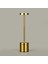 Dekoratif Şarjlı Dokunmatik Masa Lambası - Gold - 31 cm 1