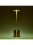 Dekoratif Şarjlı Dokunmatik Masa Lambası - Gold - 31 cm 2