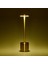 Dekoratif Şarjlı Dokunmatik Masa Lambası - Gold - 31 cm 3