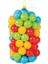 Renkli Havuz Topu 6cm 100 Adet Şişme Oyun Topu 2
