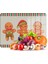 Cam Kesme Tahtası ve Sunumluk Gingerbread Yeniyıl Kurabiye Desenli 30 x 40 cm 1