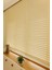 Krem Renk Gerçek Ahşap Jaluzi 50MM Zincirli Redüktörlü Kurdelalı AJS1005 7