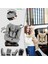 ModenaFix 2 360° Dönen I-Size Oto Koltuğu İsoFix 40-150 CM 0-36 KG Gri 2