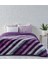 Lora 3 kg Embos Baskılı Battaniye Çift Kişilik Kalın Yumuşak 220X240 cm Lila Mor 4