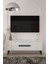 TV1336DD RETRO-128 Tv Sehpası Beyaz-Siyah 1