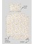 %100 Pamuklu Poplin Bebek Beşik Nevresim Seti 80X120 cm - Sevimli Iş Makineleri 4