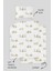 %100 Pamuklu Poplin Bebek Beşik Nevresim Seti 80X120 cm - Sevimli Orman Dostları 4