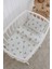 %100 Pamuklu Poplin Bebek Beşik Nevresim Seti 80X120 cm - Pötikare Yelkenliler 1