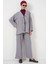 Ayrobin Kimono Pantolon Ikili Takım 6739 - Gri 4