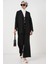 Ayrobin Kimono Pantolon Ikili Takım 6739 - Siyah 4