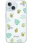Iphone 13-Iphone 14 Uyumlu Desenli Şeffaf Silikon Kılıf Avakado1 1