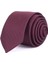5 cm Bordo Kendinden Desenli Spor Kravat 1