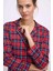 %100 Pamuklu Uzun Kol Düğmeli Gömlek ve Ekose Pantolon Pijama Takımı 2