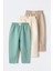 3’lü Bebek Basic Pantolon Seti – Mint/krem/bej | 6-36 Ay | %100 Pamuk, Unisex Alt 1