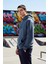 Erkek Kapüşonlu Düşük Kol Uzun Kollu Oversize Kalıp Sweatshirt Fonksiyonel Dayanıklı Rahat 5